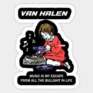 Van halen Sticker